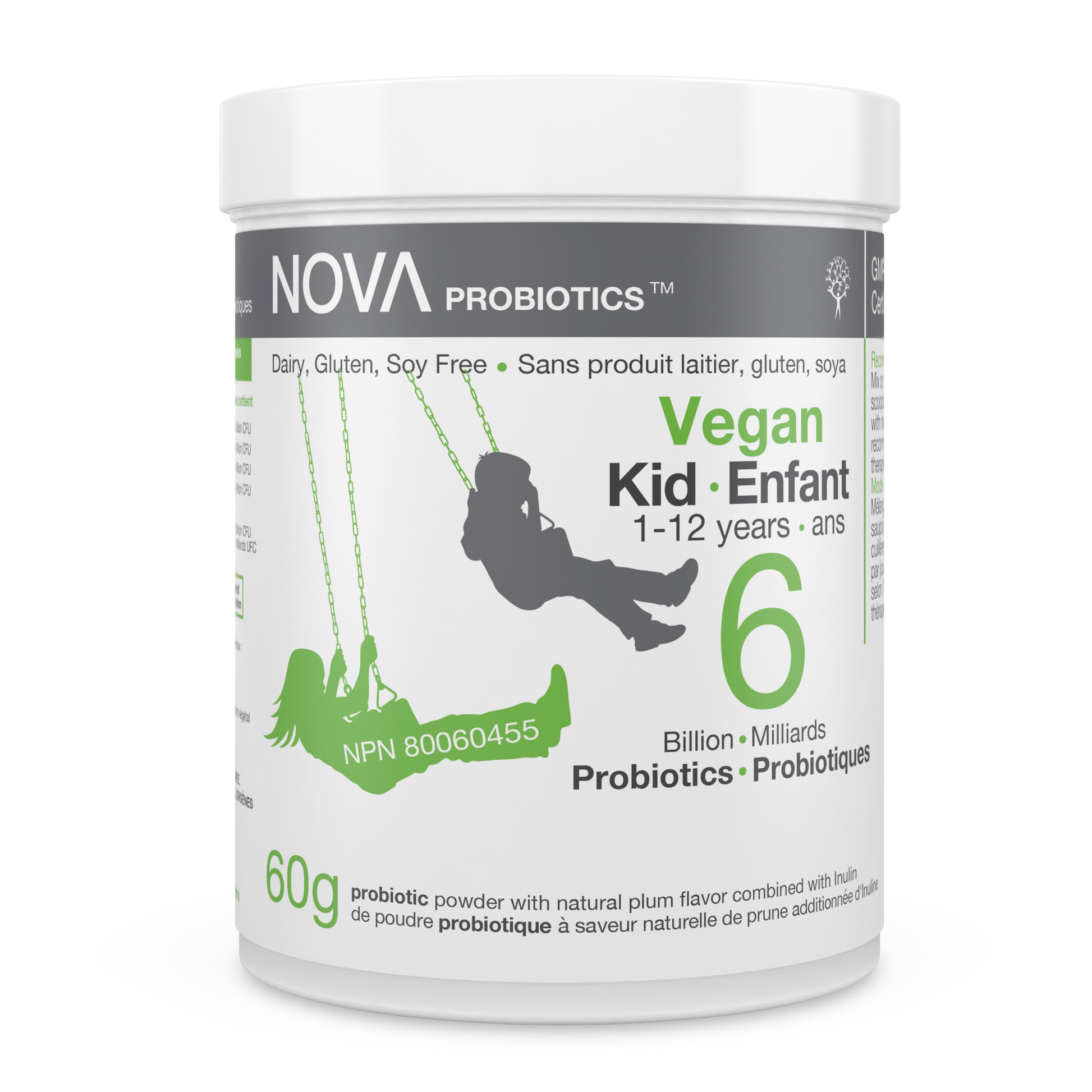 Nova Probiotics Vegan Kid 6b 60g