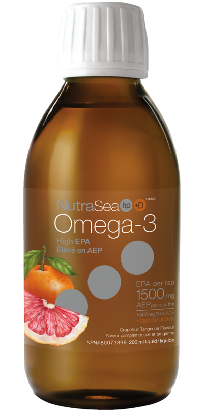 Nutrasea Hp +D Omega-3 Grapefruit Tangerine 200ml