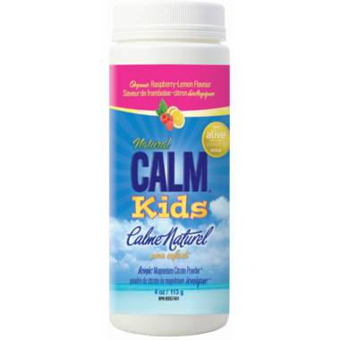 Natural Calm Magnesium Citrate Kids Rasberry-Lemon 113g