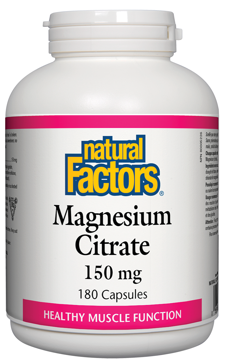 Natural Factors Magnesium Citrate