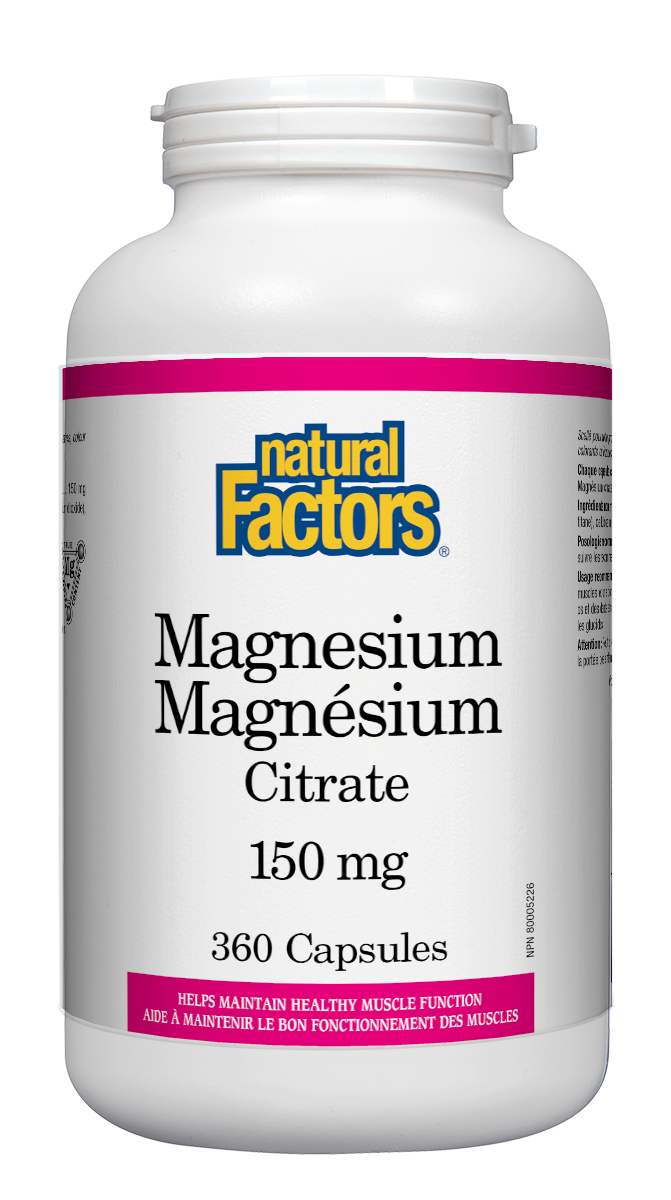 Natural Factors Magnesium Citrate