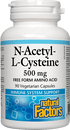 Natural Factors N-Acetyl-L-Cysteine 500mg 90 VCaps