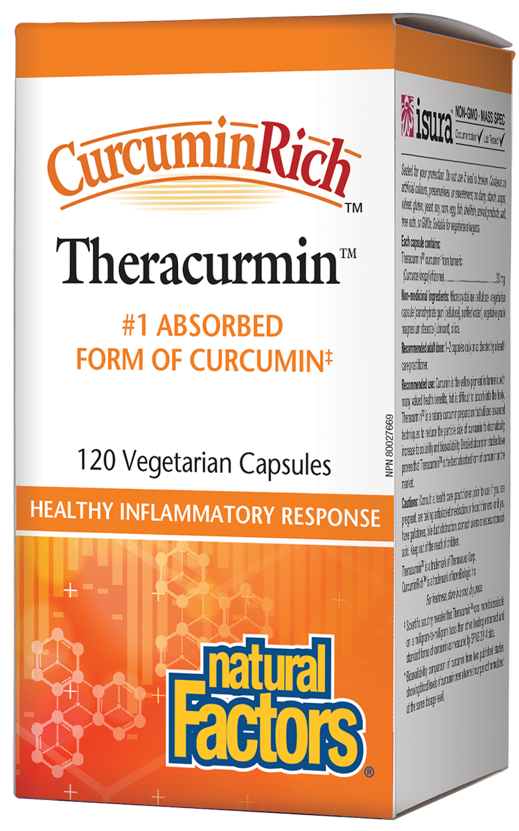Natural Factors CurcuminRich Theracurmin 30mg