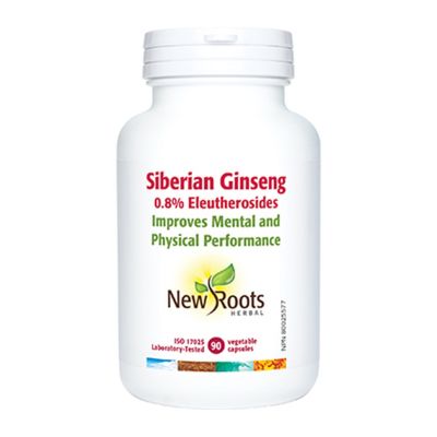 New Roots Siberian Ginseng 90 Vcaps