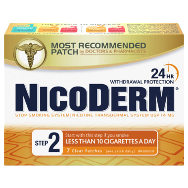 OTC NicoDerm Step-2 14 mg 7 Patches