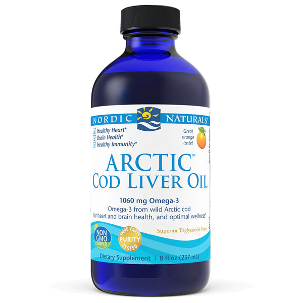 Nordic Naturals Arctic Cod Liver Oil Orange