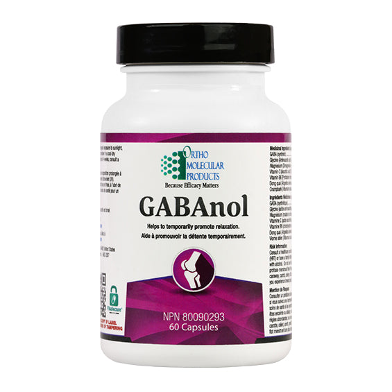 Ortho Molecular Products GABAnol 60 Caps