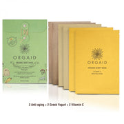 Orgaid Organic Sheet Mask Multi-Pack 6 Pack