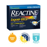OTC Reactine Extra Strength Allergy Relief Liquid 25 Caps