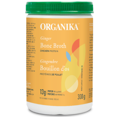 Organika Ginger Bone Broth Chicken Protein 300g