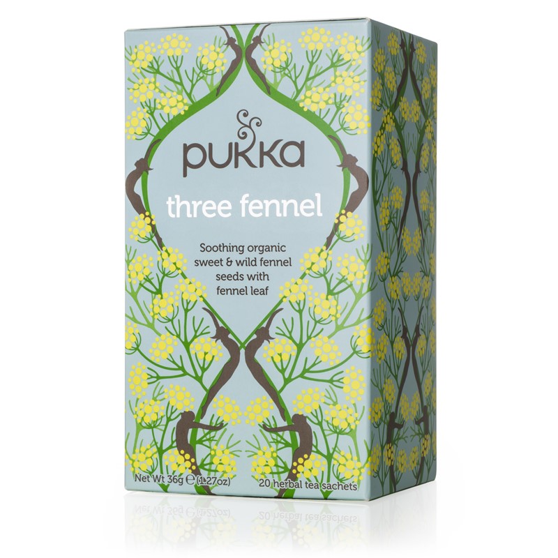 Pukka Three Fennel Tea 20sacs