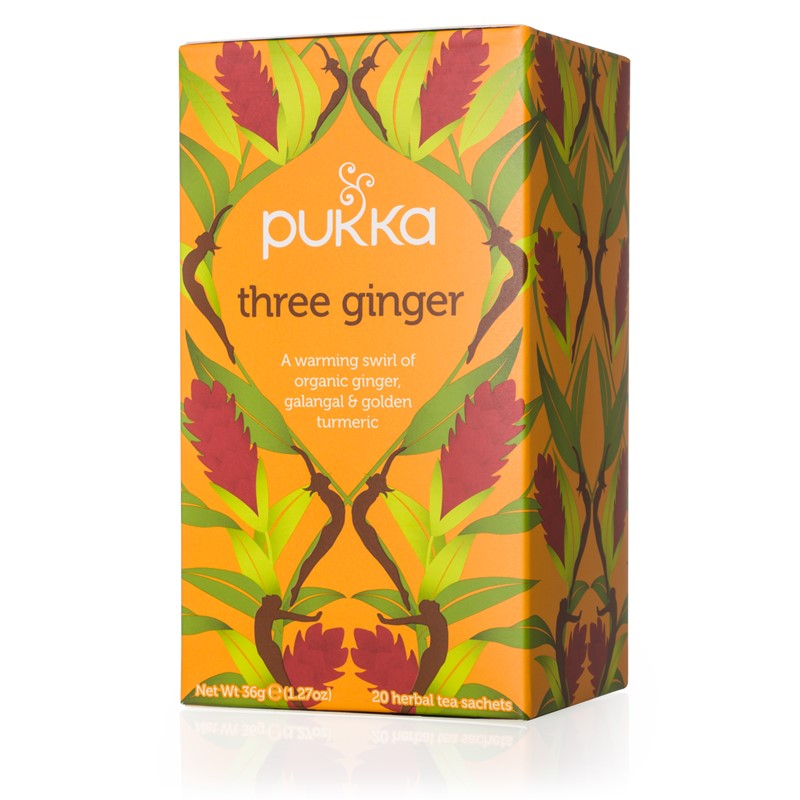 Pukka Three Ginger Tea 20sacs
