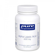 Pure EnCapsulations Alpha Lipoic Acid 600mg 60 VCaps