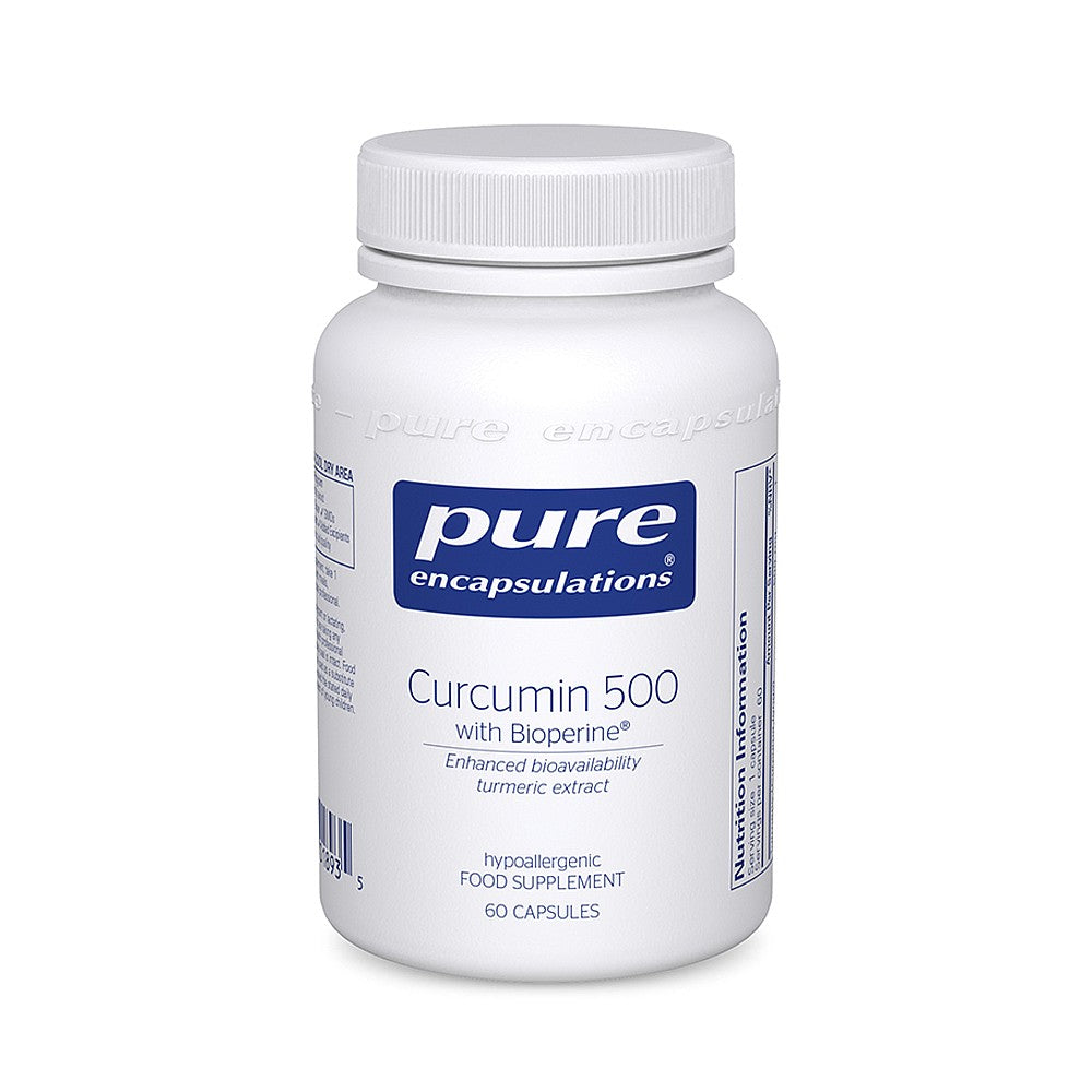 Pure EnCapsulations Curcumin 500 With Bioperine 60 VCaps