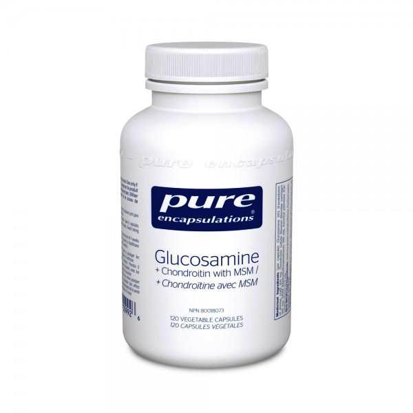 Pure EnCapsulations Glucosamine & Chondroitin With Msm 120 VCaps