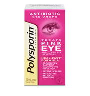 OTC Polysporin Pink Eye Drops 15 ml