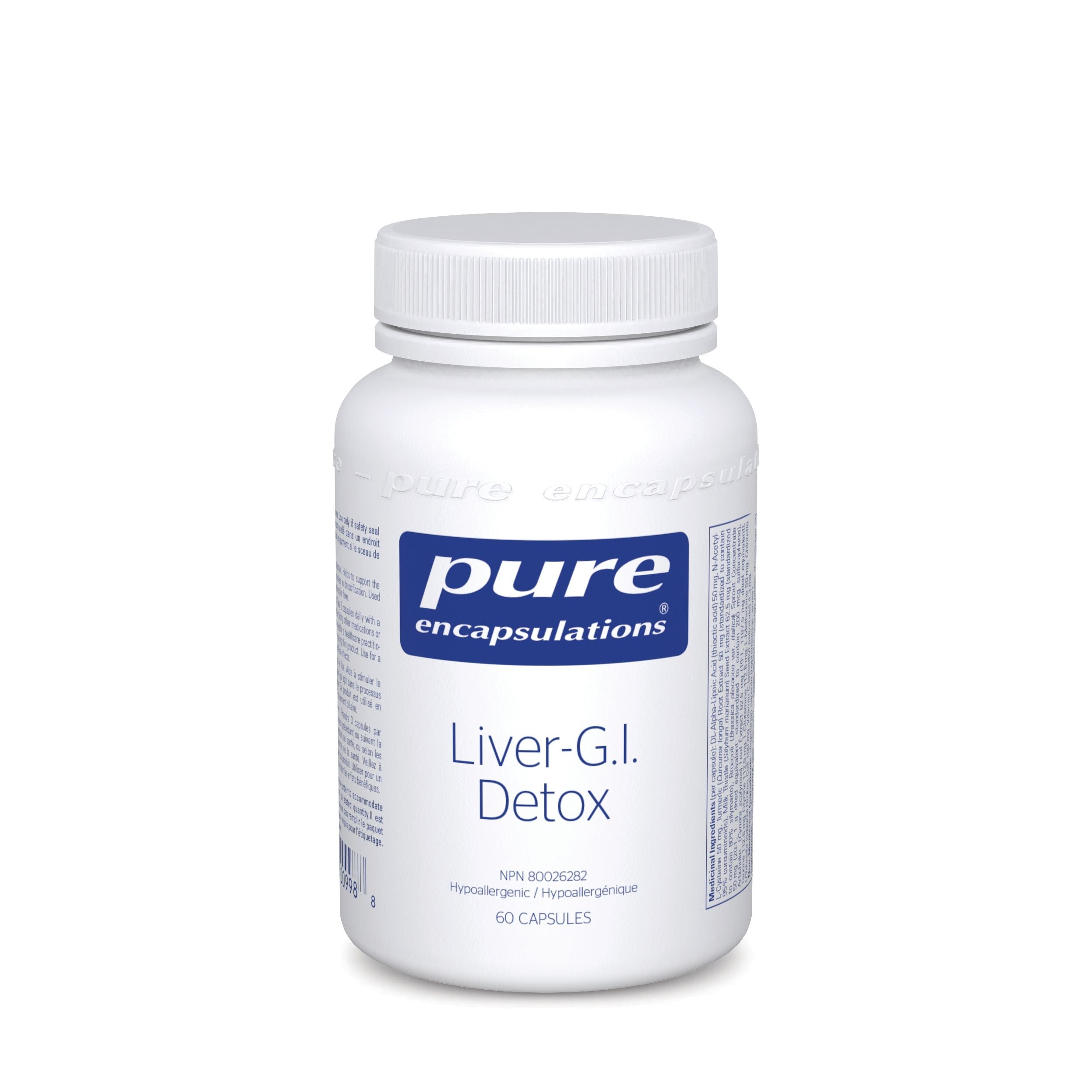 Pure Encapsulations Liver G.I Detox 60 VCaps