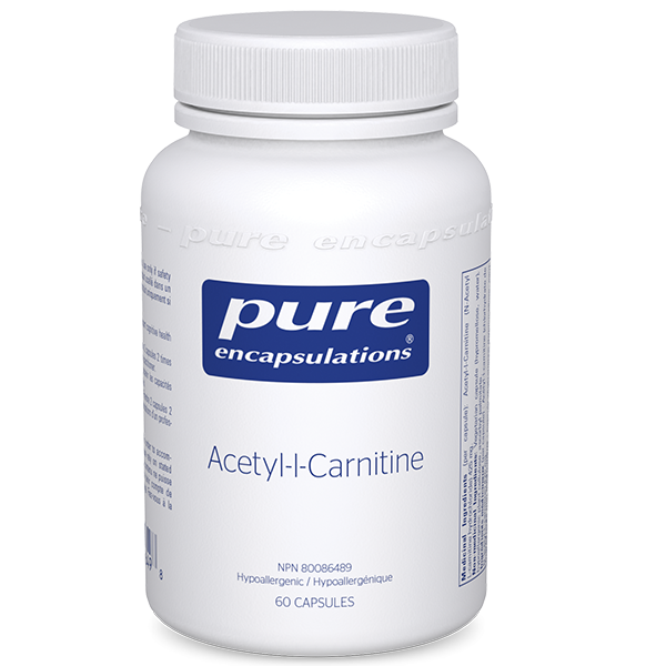 Pure Encapsulations Acetyl-l-Carnitine 60 Caps