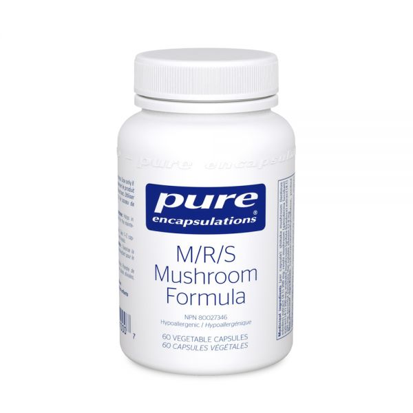 Pure Encapsulations M/R/S Mushroom Formula 60 Caps