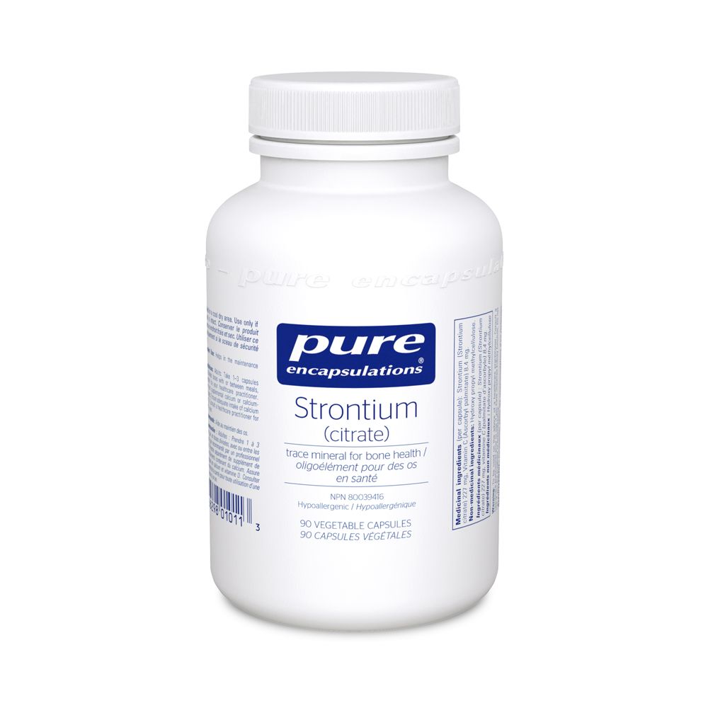 Pure Encapsulations Strontium (citrate) 90 Caps