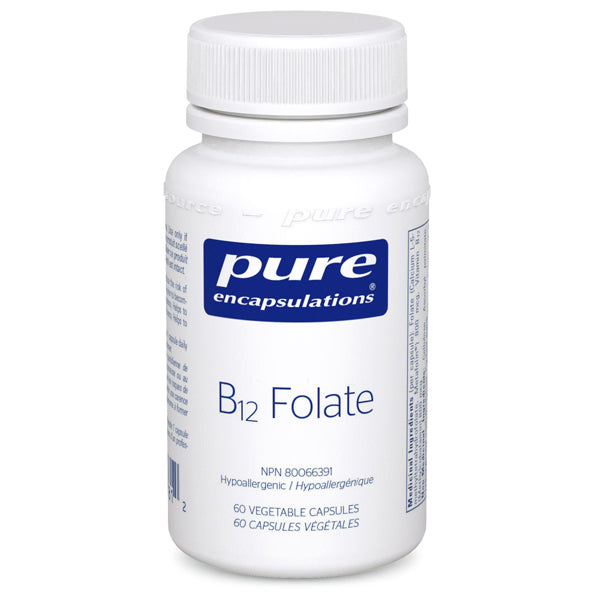 Pure Encapsulations B12 Folate 60 Caps