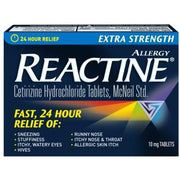 OTC Reactine Extra Strength Allergy Relief 10 mg