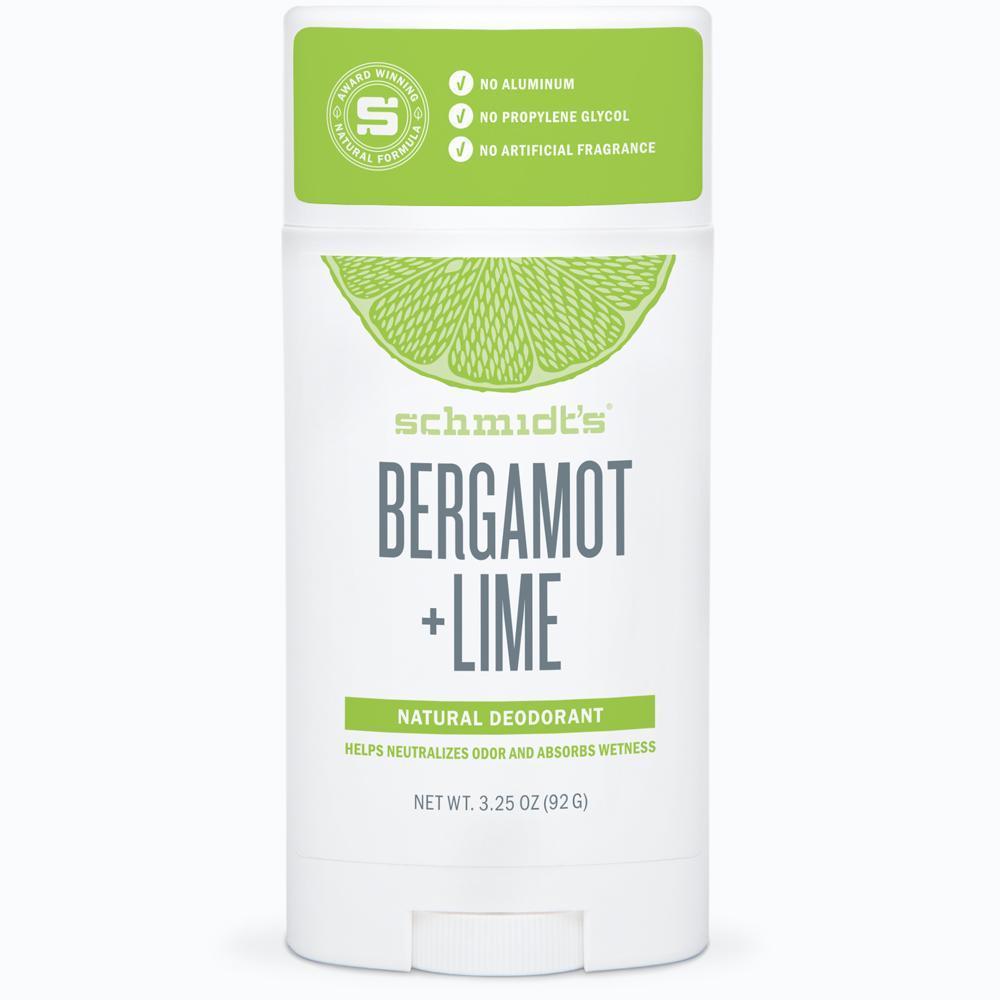 Schmidt's Deodorant Bergamote + Lime 92g