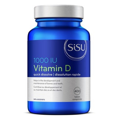 Sisu Vitamin D 1000iu 400 Tabs