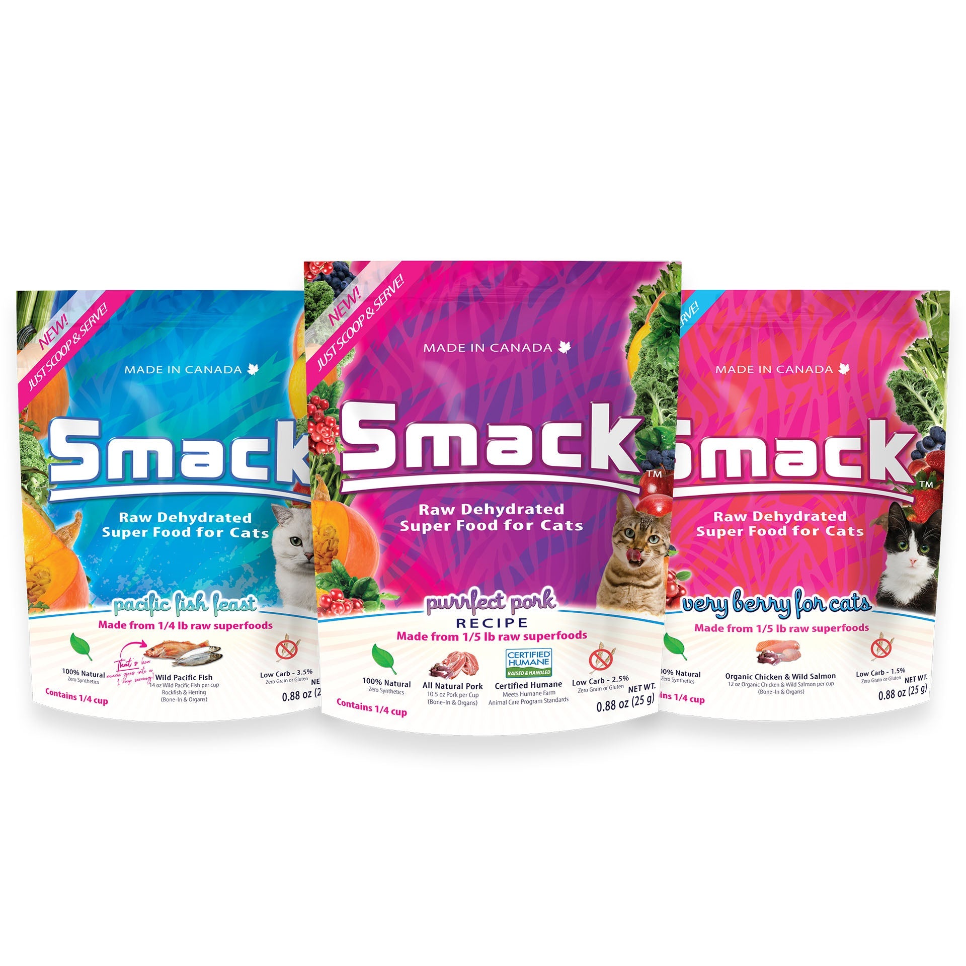 Smack Very Berry For Cats 25g