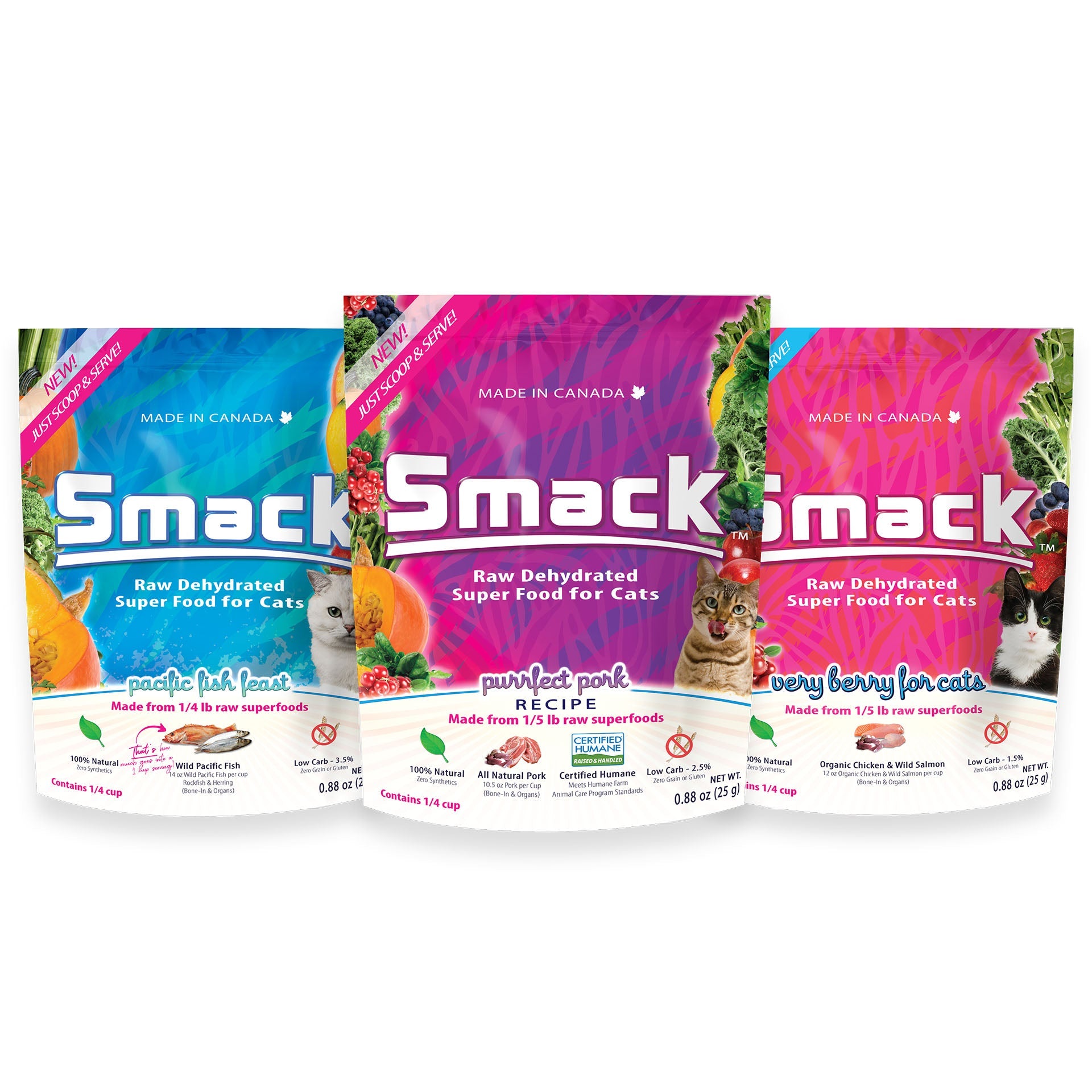 Smack Very Berry For Cats 25g