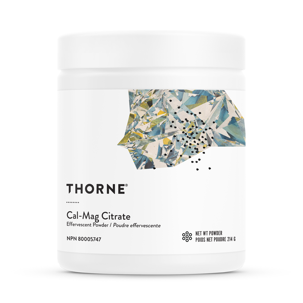 Thorne Cal-mag Citrate Effervescent 214g
