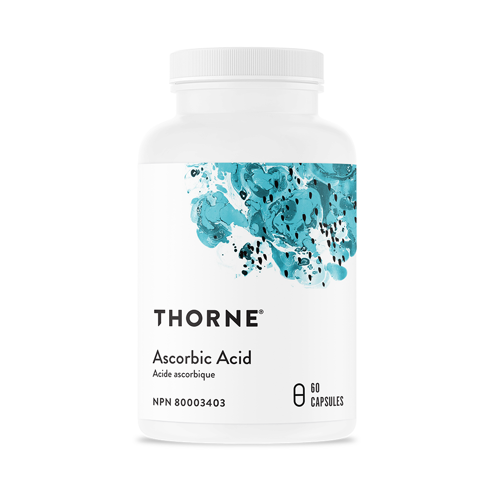 Thorne Ascorbic Acid 60 Caps