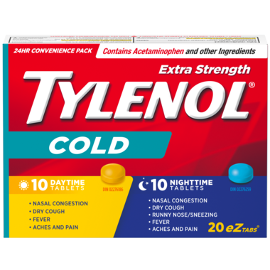 OTC Tylenol Cold Daytime Nightime 20 Tabs