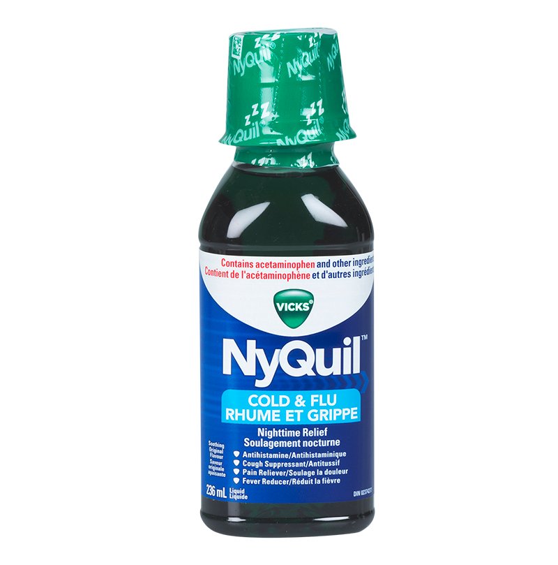 OTC Vicks Nyquil Cold & Flu 236ml