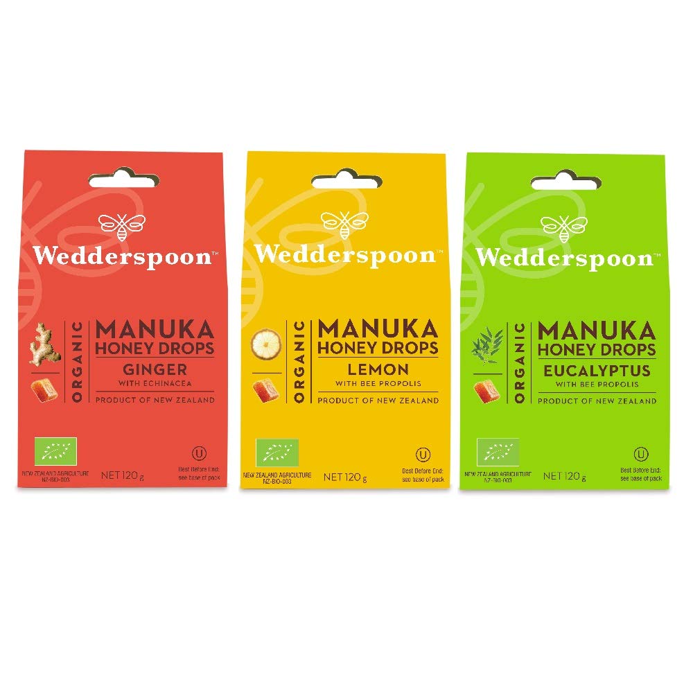 Wedderspoon Manuka Honey Drops 120g