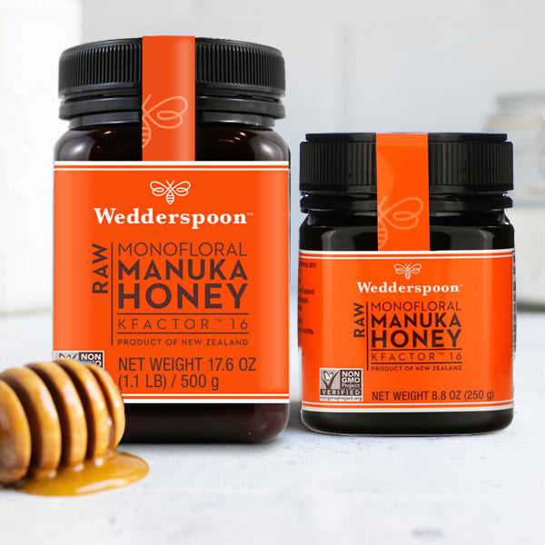Wedderspoon Raw Manuka Honey Kfactor 16