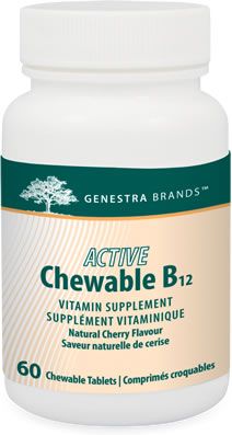 Genestra Active Chewable B12 Vitamin Supplement