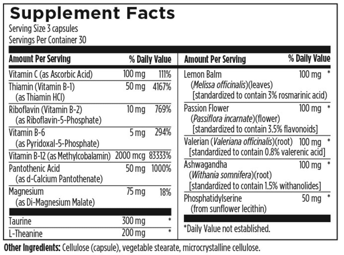 Designs For Health CatecholaCalm 90 Vcaps