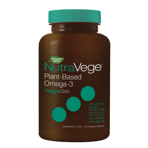 NutraVege Omega-3 Liquid Gels Mint 30sgs