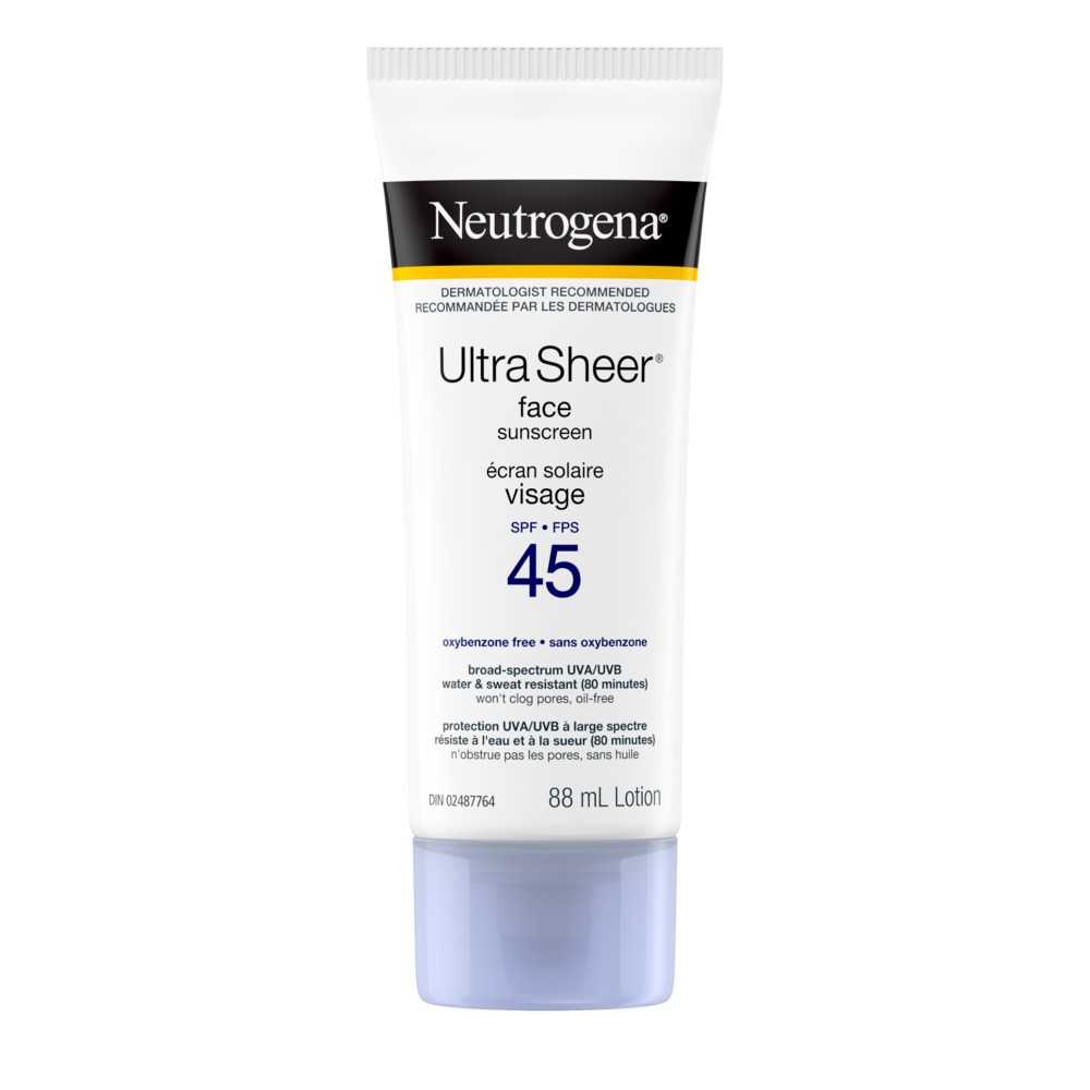 Neutrogena Ultra Sheer Face Sunscreen 88ML